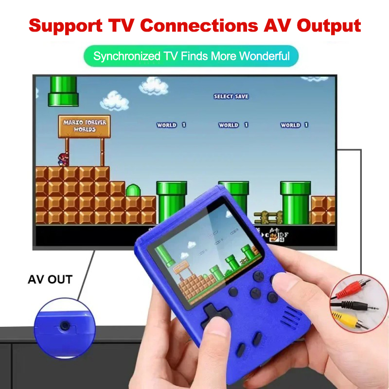 Retro Handheld Console - Portable Retro Mini Video Game Console