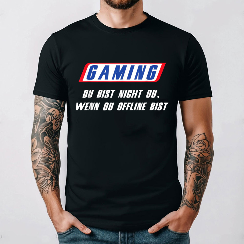 Retro Gaming Gift Ideas - Funny German t Shirt Gaming You