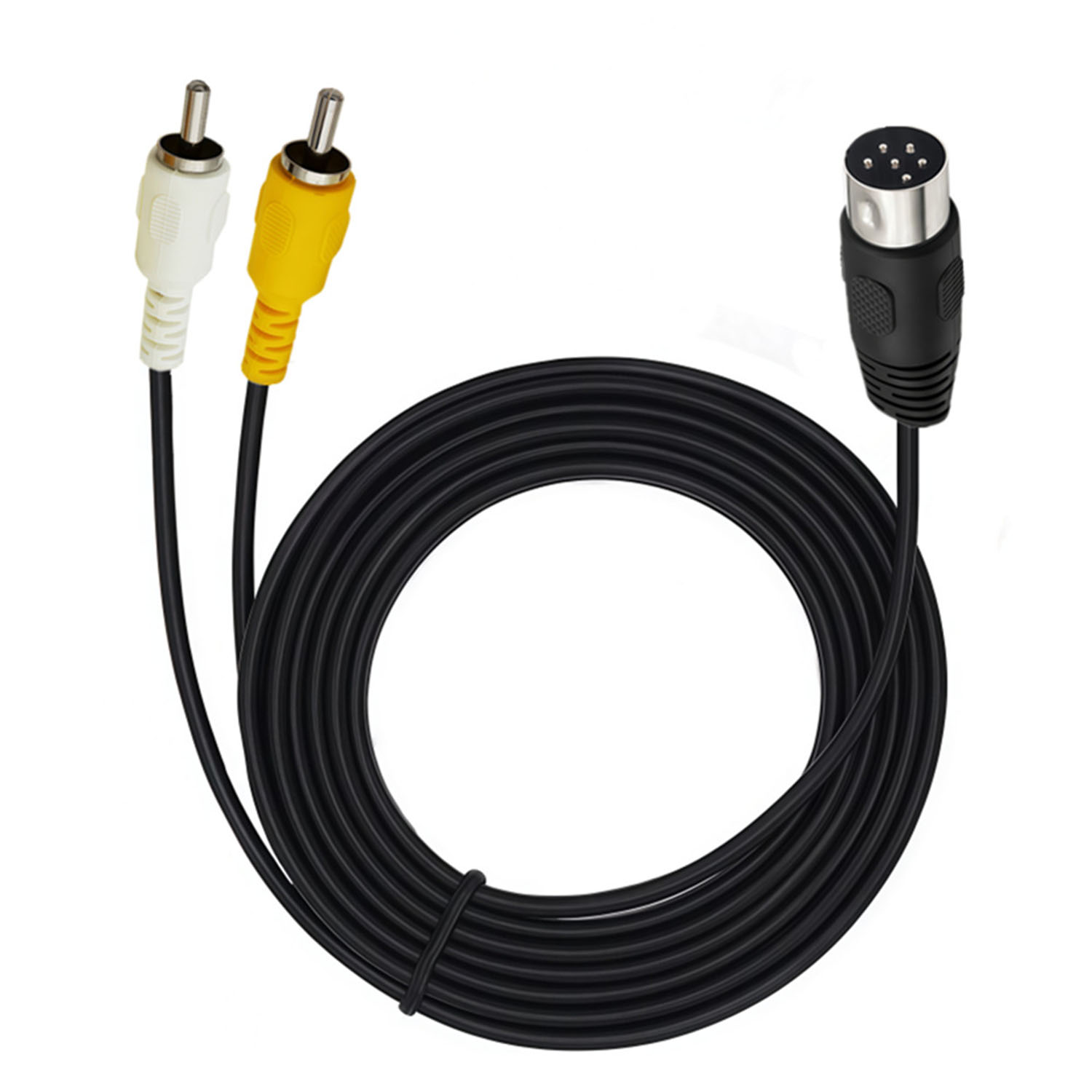 Retro Gaming Cable - Composite AV Signal Cable DIN 6