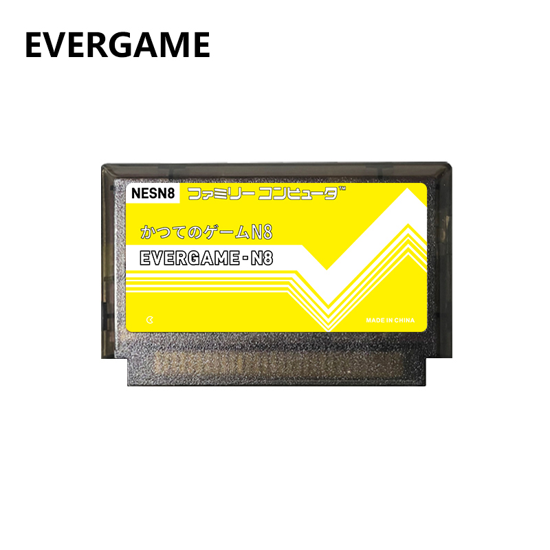 Retro Gaming Video - REMANK EVERGAME N8 NES Cartridge Super