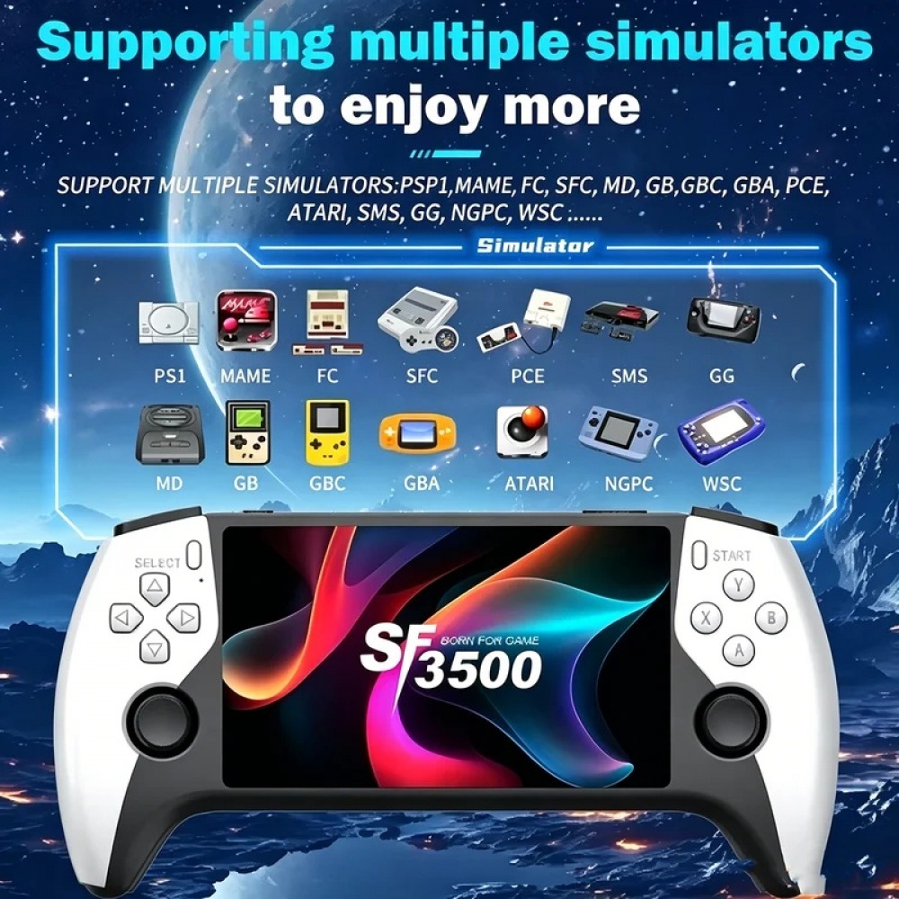 Retro Gaming Table - SF3500 5 inch Handheld Game Console