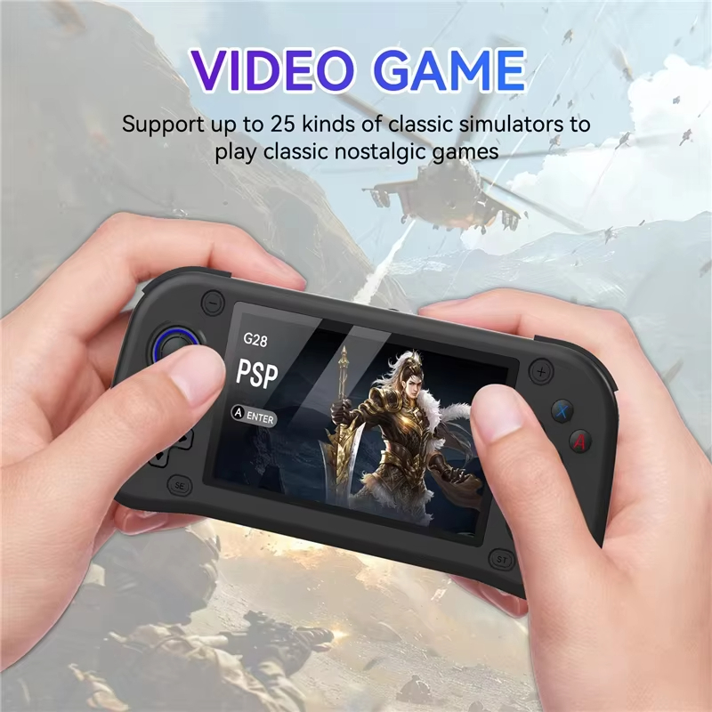 G28 Retro Handheld Video Game  - Retro Gaming Gif ulasan dan harga