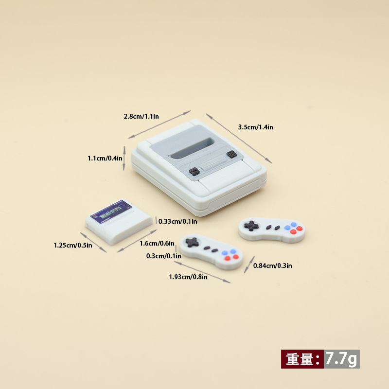 1set Dollhouse Mini Retro Game - Retro Handheld Console ulasan dan harga