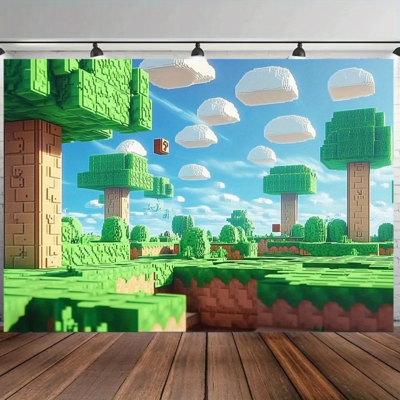1Pixel Game Banner - retro Vid - Retro Gaming Banner ulasan dan harga