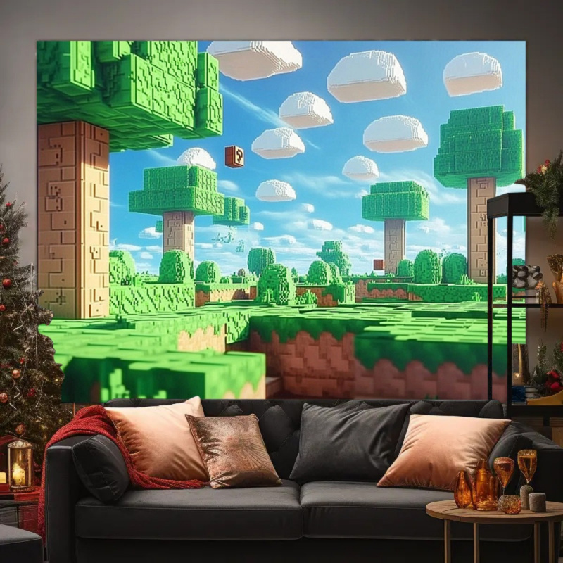 1Pixel Game Banner - retro Vid - Retro Gaming Banner ulasan dan harga