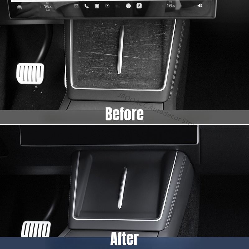 For Tesla Model YL Wireless Ch - Console Dust Cover ulasan dan harga