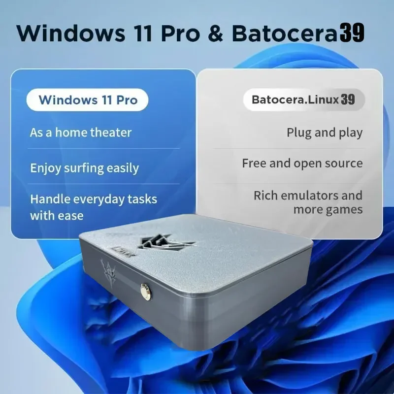Dual System AK1 Pro Game Box 7 - Retro Gaming Hdd ulasan dan harga