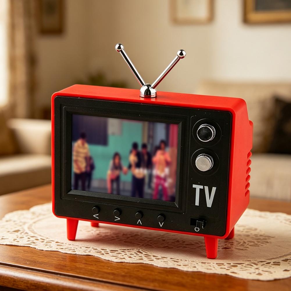 Mini Cartoon TV, Type-C Rechar - Retro Gaming Tv ulasan dan harga