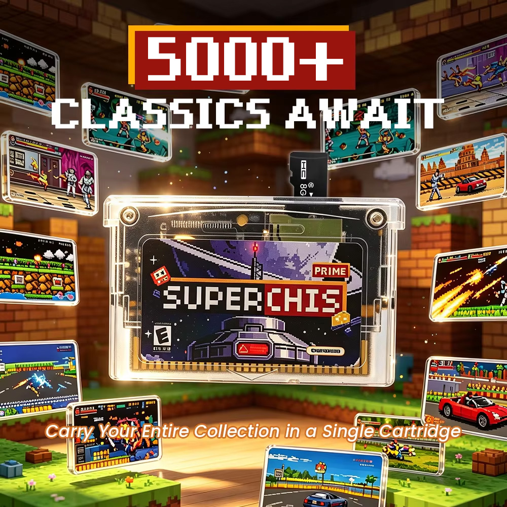 Retro Superchis Flash Game Car - Retro Handheld Console ulasan dan harga