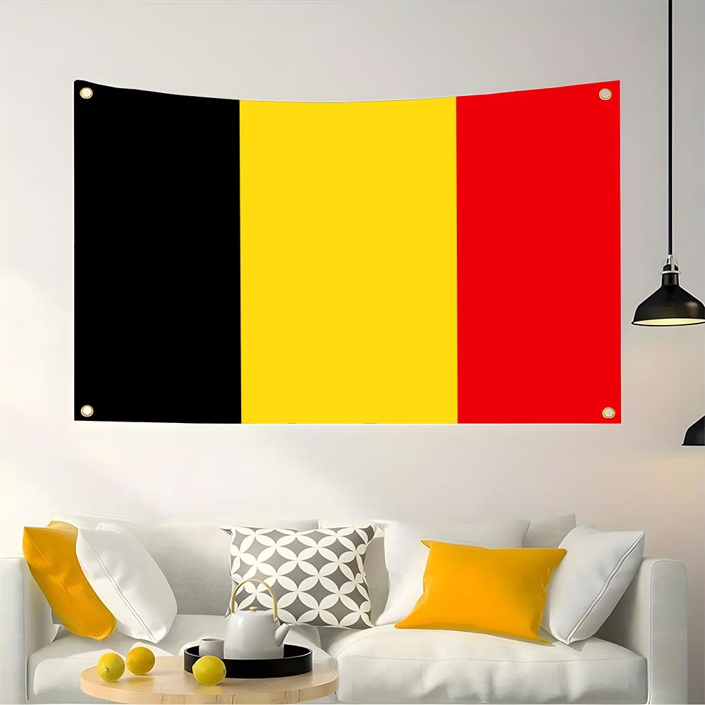 1PC Famous Belgium Flags Retro - Retro Gaming Banner ulasan dan harga