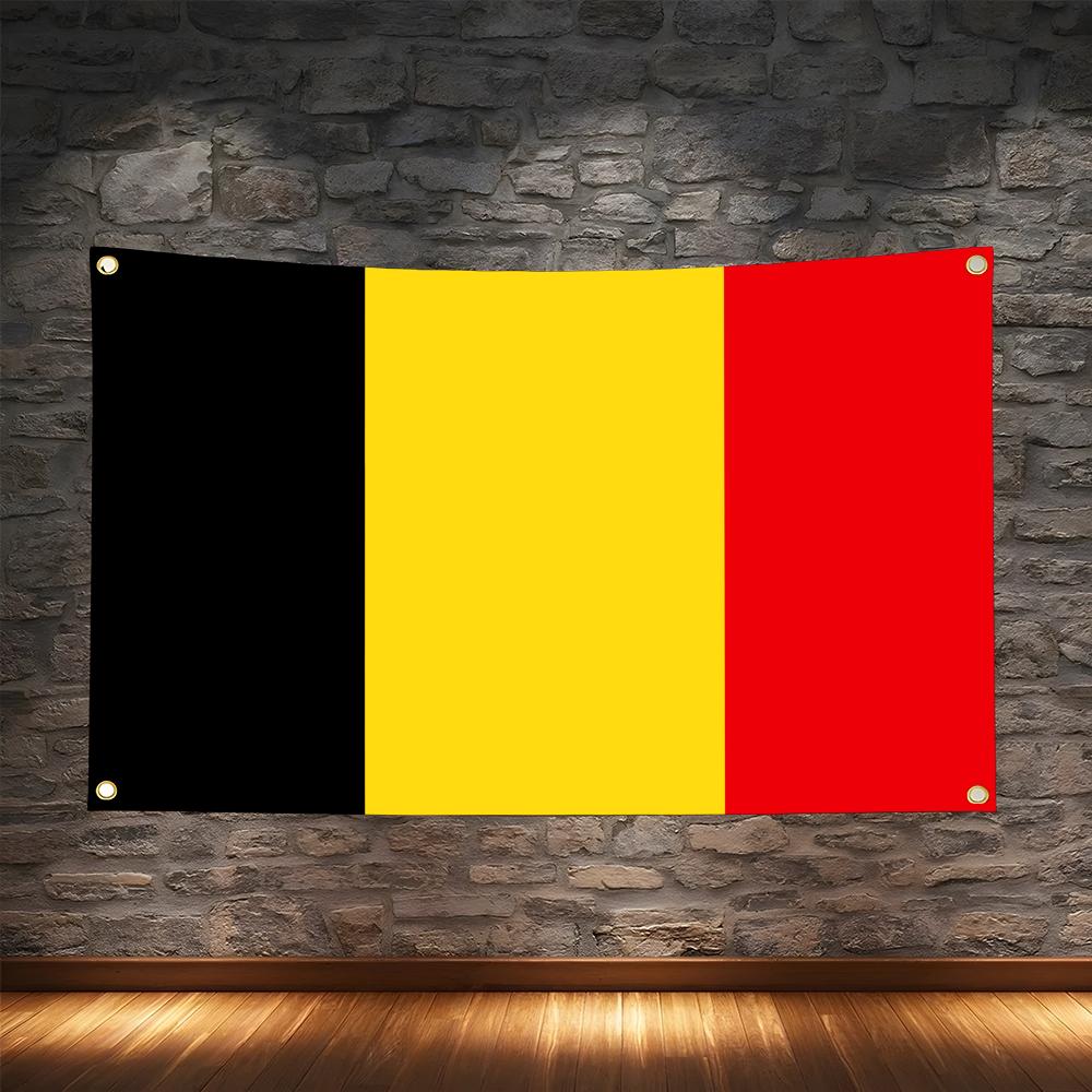 1PC Famous Belgium Flags Retro - Retro Gaming Banner ulasan dan harga