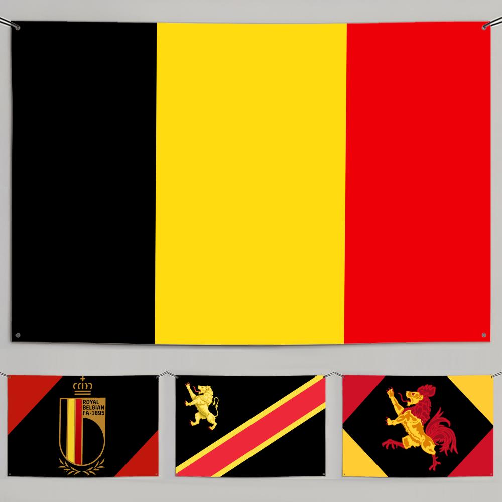 1PC Famous Belgium Flags Retro - Retro Gaming Banner ulasan dan harga
