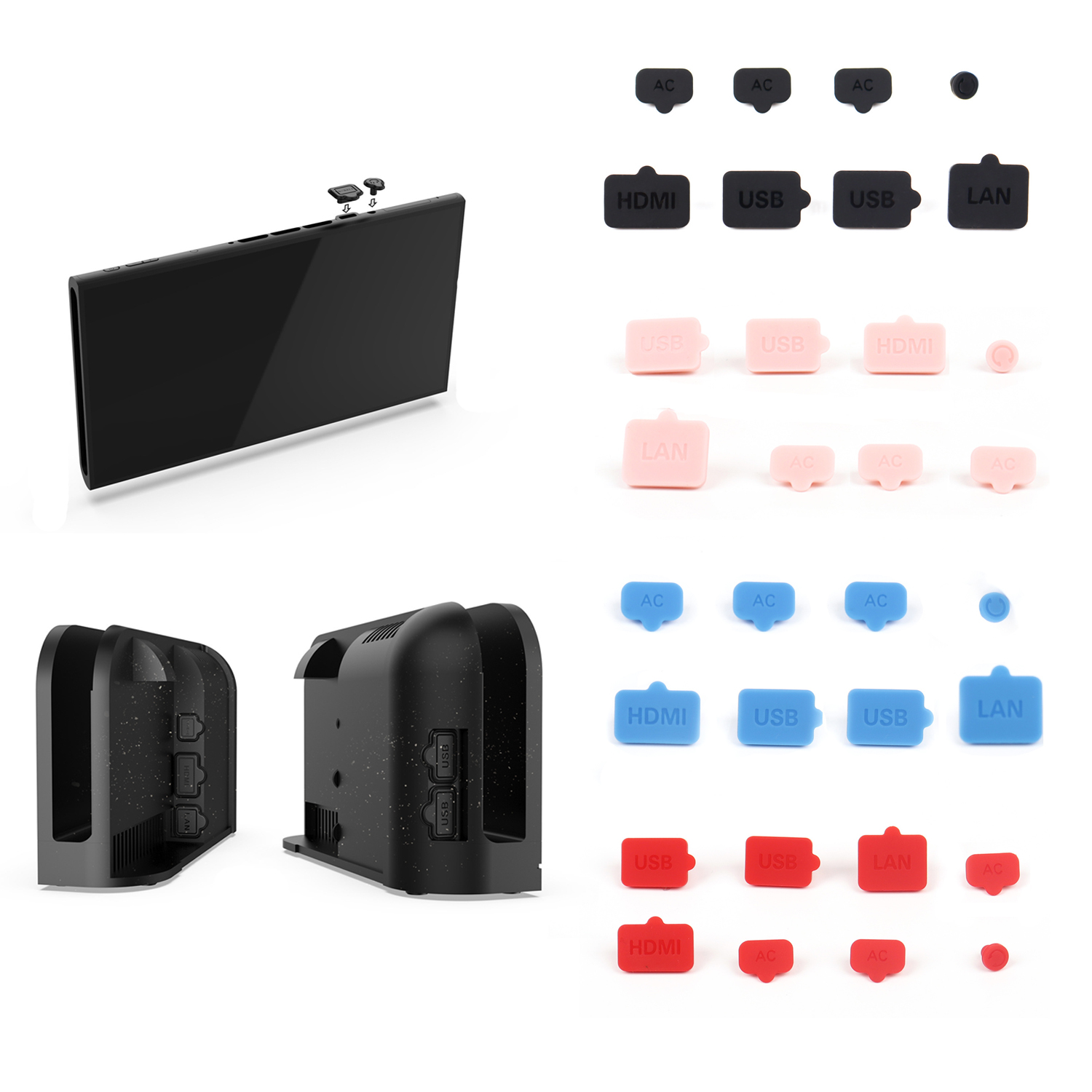 Anti-Dust Plug Silicone USB HD - Console Dust Cover ulasan dan harga