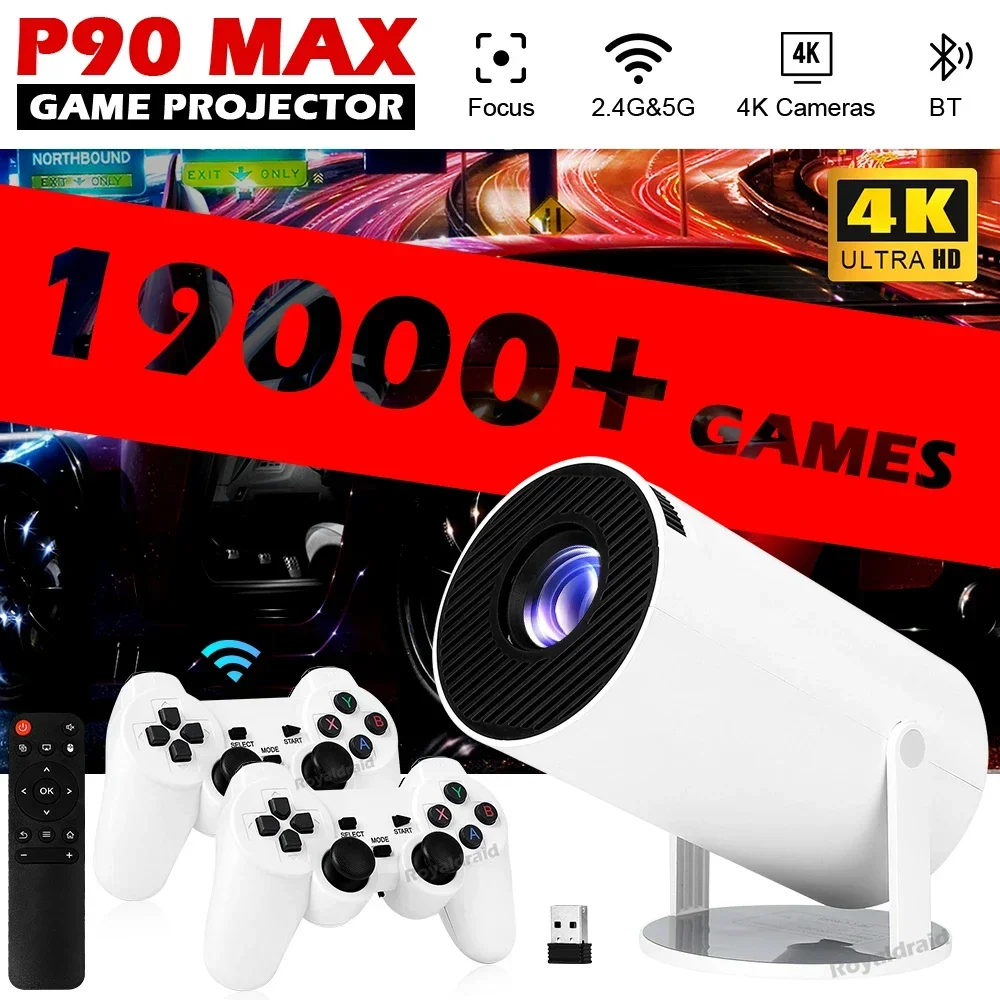 P90 Max Portable Smart Gaming  - Retro Gaming And Projector ulasan dan harga