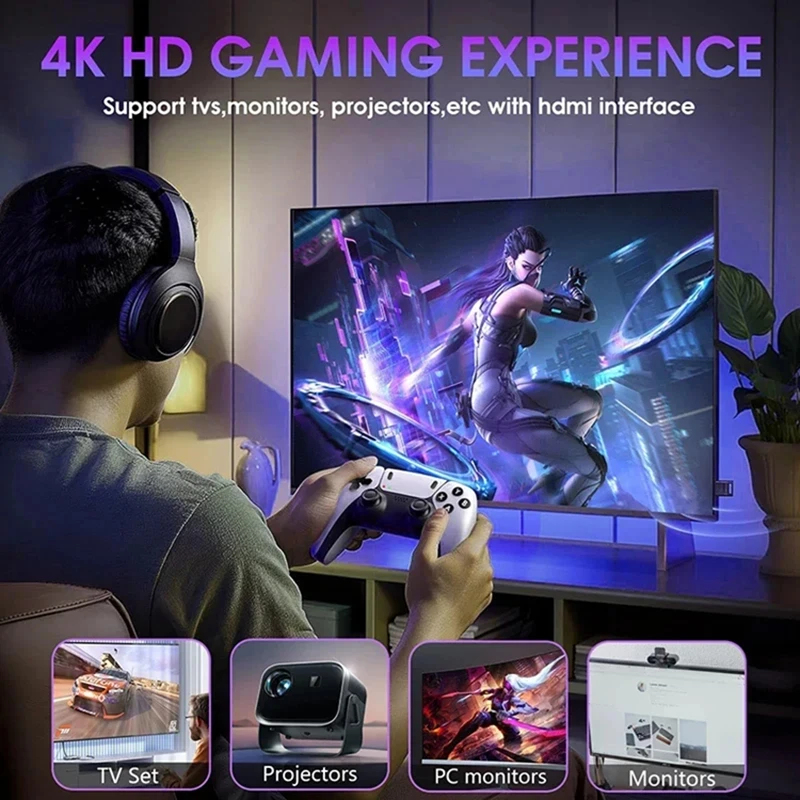 M15 4K TV Game Stick 64GB Buil - Retro Gaming Tv ulasan dan harga