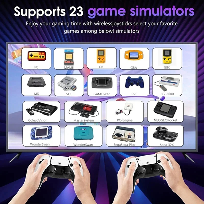 M15 4K TV Game Stick 64GB Buil - Retro Gaming Tv ulasan dan harga