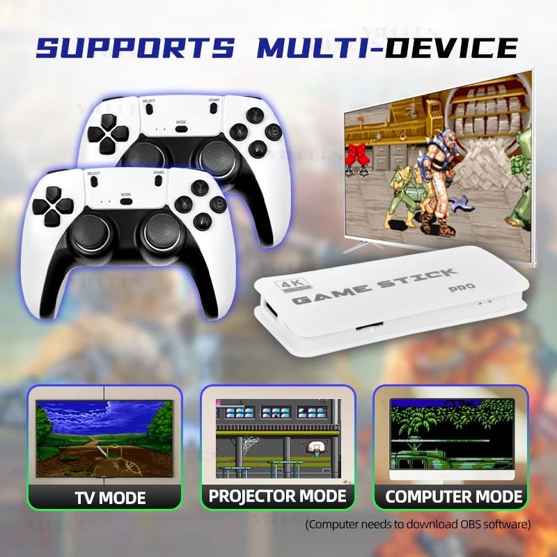 VILCORN 4K HD Game Stick Retro - Retro Gaming And Projector ulasan dan harga