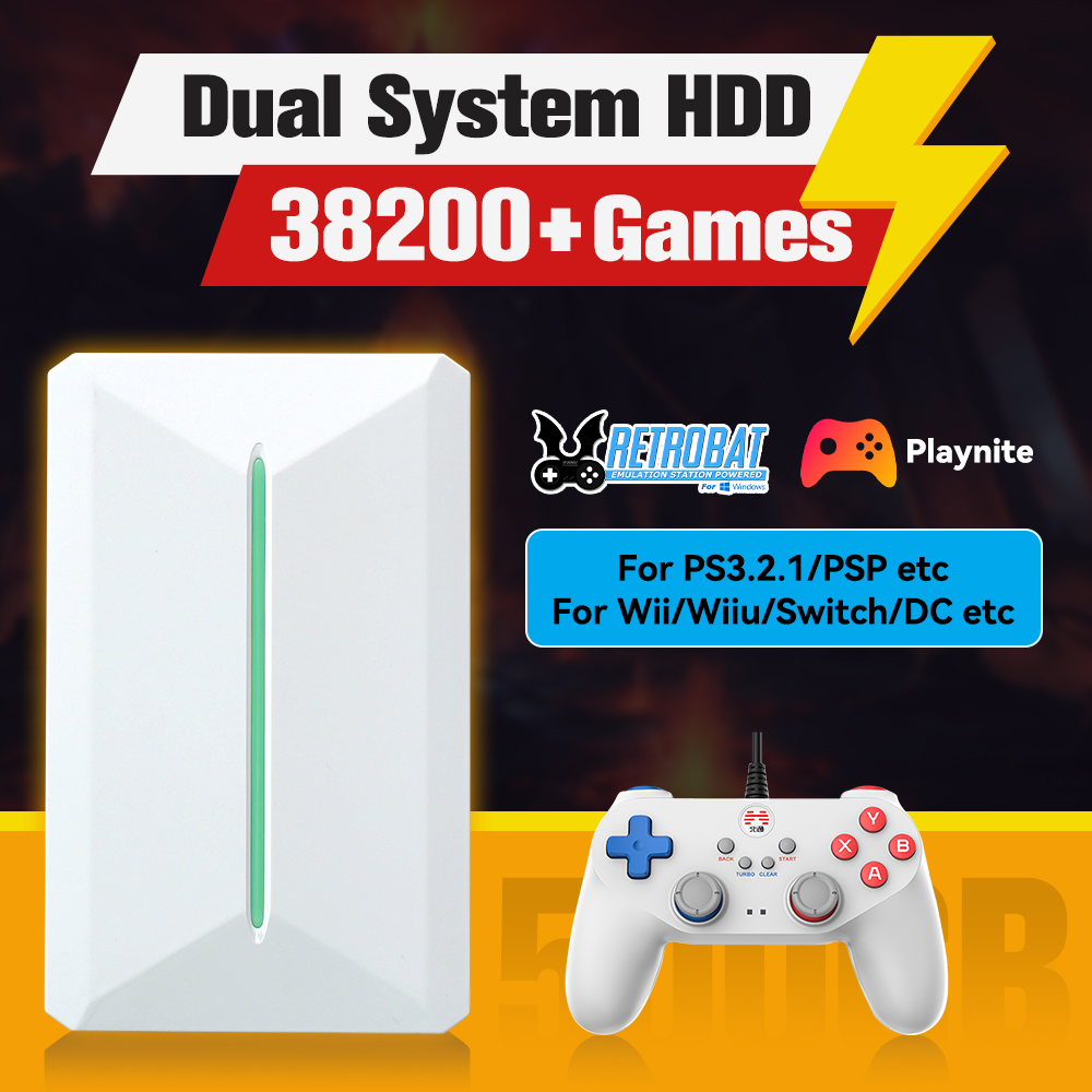 Retrobat＆Playnite System HDD R - Retro Gaming Hdd ulasan dan harga