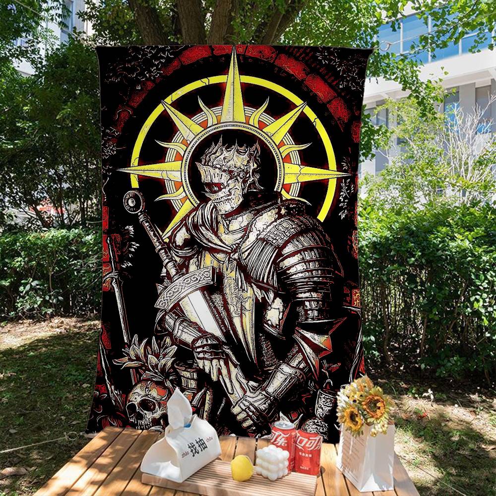 1pc DARK SOULS GAME Retro Flag - Retro Gaming Banner ulasan dan harga