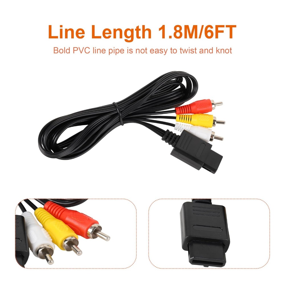 N64/Gamecube/SNES/SFC High Qua - Retro Gaming Cable ulasan dan harga
