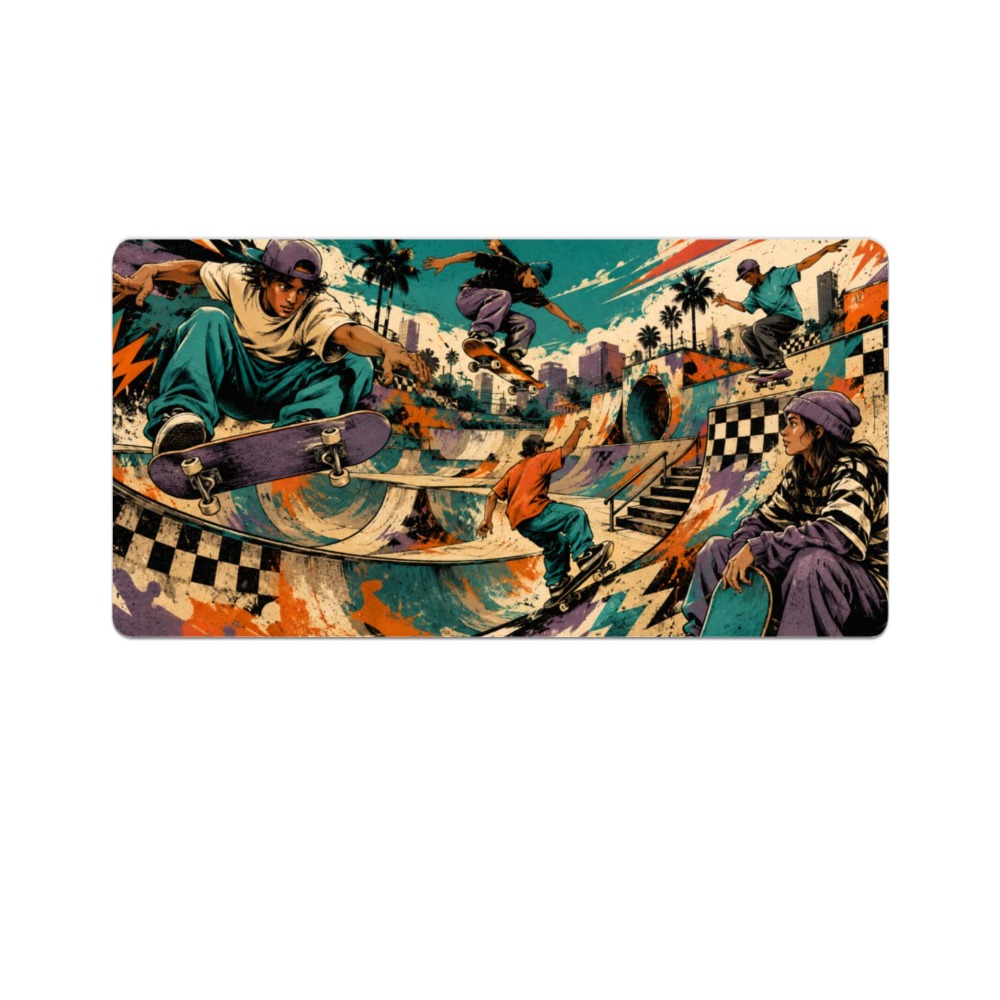 Cool street skateboarding park - Retro Gaming Keyboard ulasan dan harga