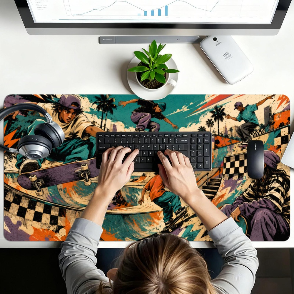 Cool street skateboarding park - Retro Gaming Keyboard ulasan dan harga