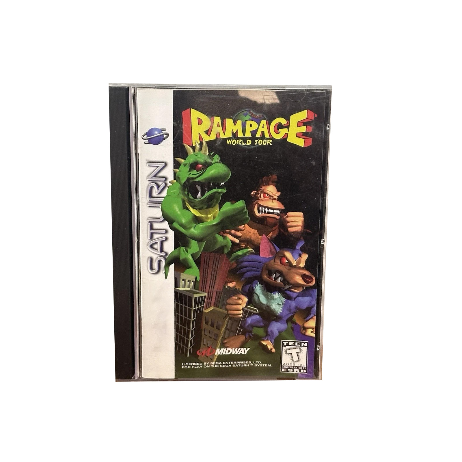 Saturn Copy Disc Game rampage  - Retro Gaming Video ulasan dan harga