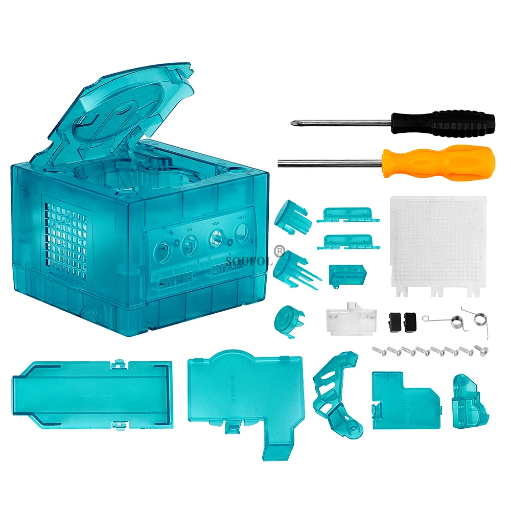 Ice Blue Replacement Case for  - Retro Gaming Video ulasan dan harga