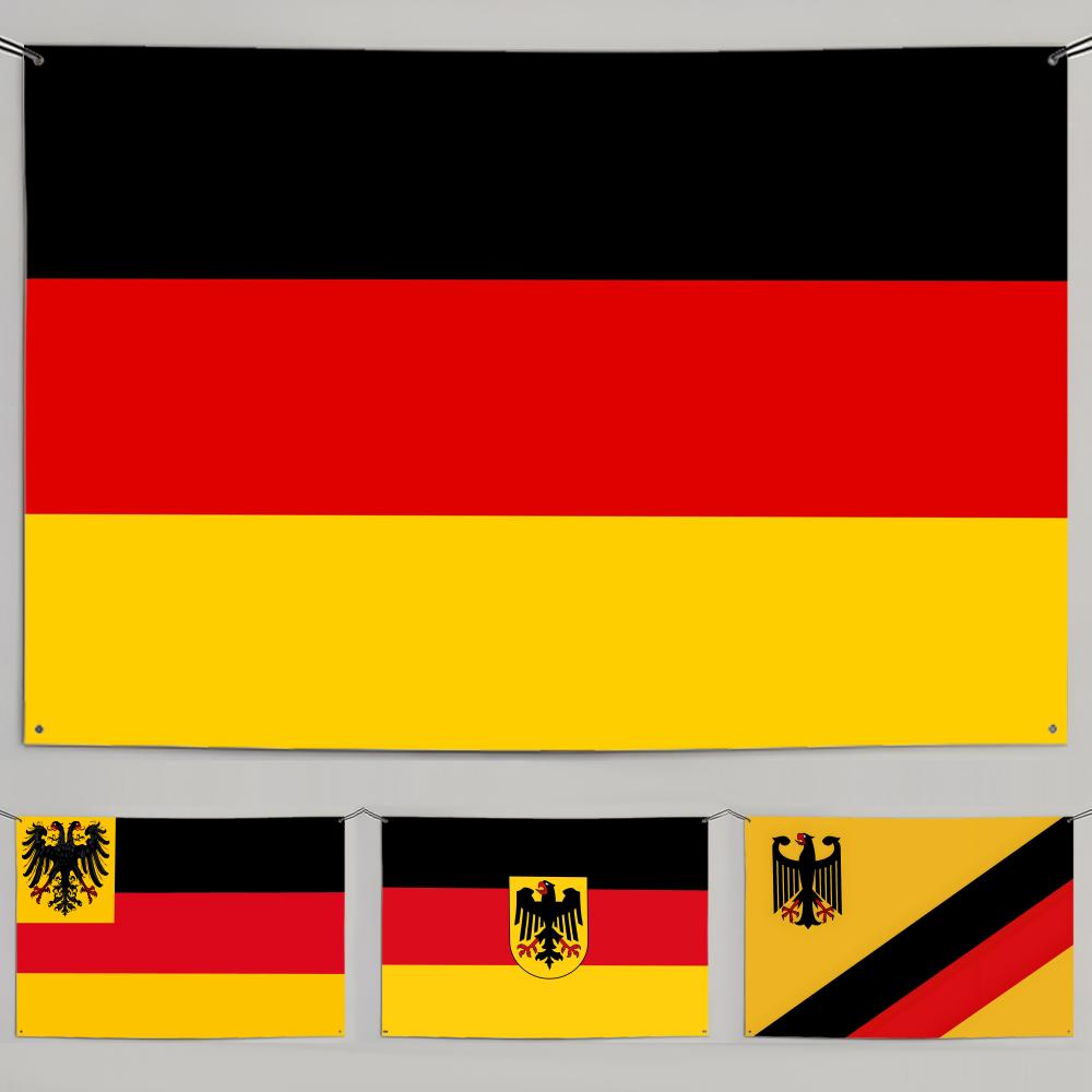 1PC Classic German Flags Retro - Retro Gaming Banner ulasan dan harga
