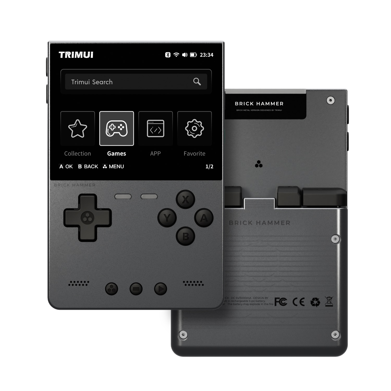 TRIMUI BRICK HAMMER Retro Hand - Retro Gaming Gif ulasan dan harga