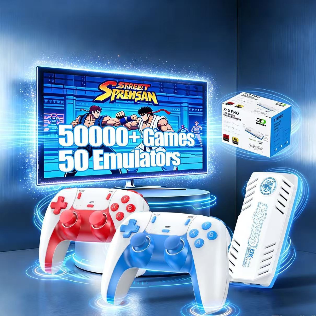 X10 PRO Retro Handheld Game Co - Retro Gaming Tv ulasan dan harga