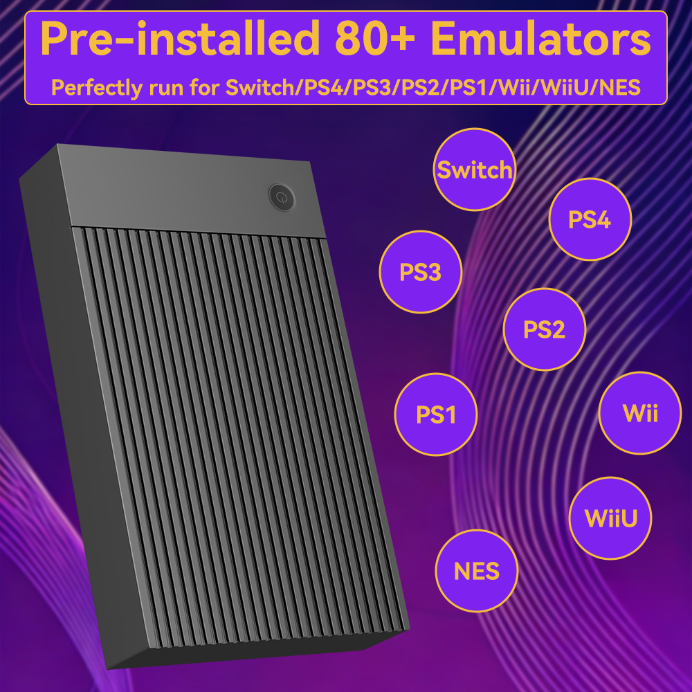 Portable 4TB Gaming HDD with 5 - Retro Gaming Hdd ulasan dan harga