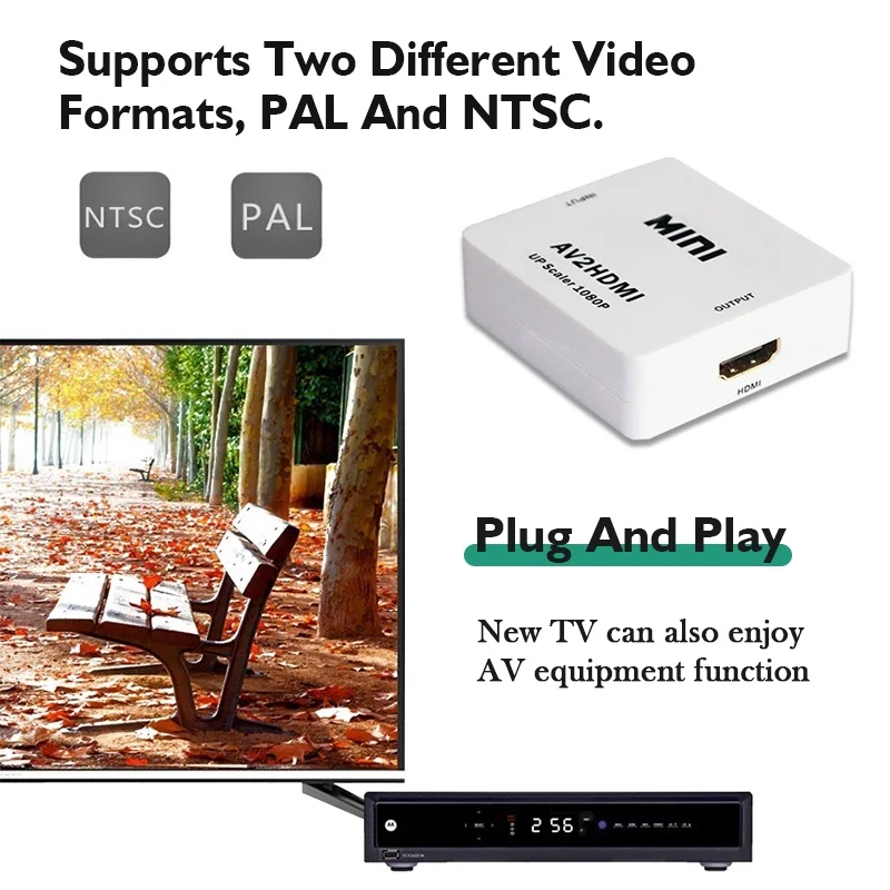 AV RCA to HDMI Converter 1080P - Retro Gaming And Projector ulasan dan harga