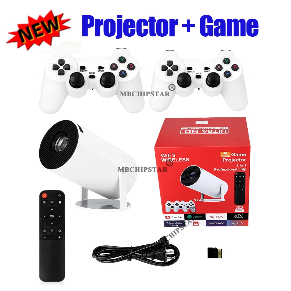 H90PRO 4K Gaming Projector 190 - Retro Gaming And Projector ulasan dan harga