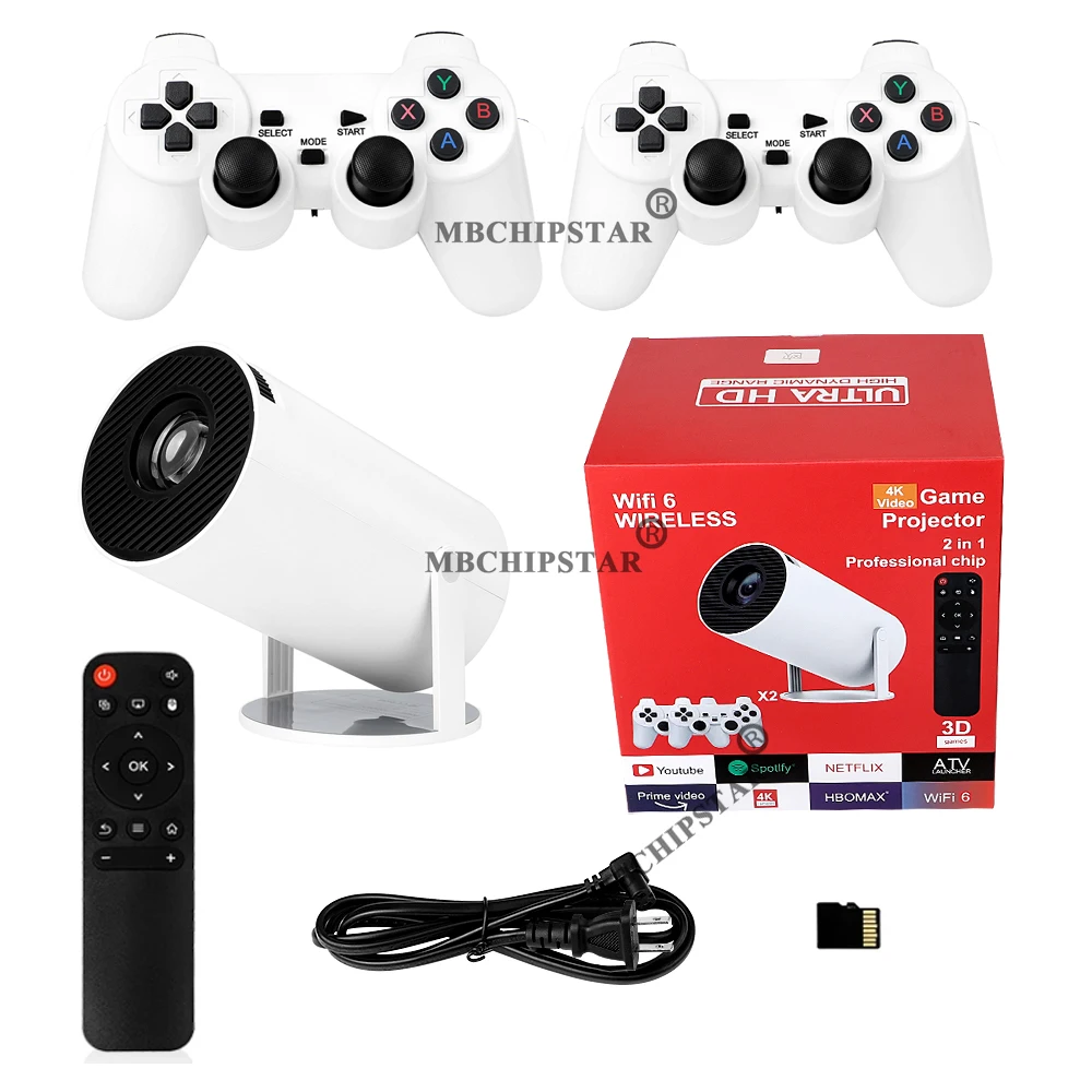 H90PRO 4K Gaming Projector 190 - Retro Gaming And Projector ulasan dan harga