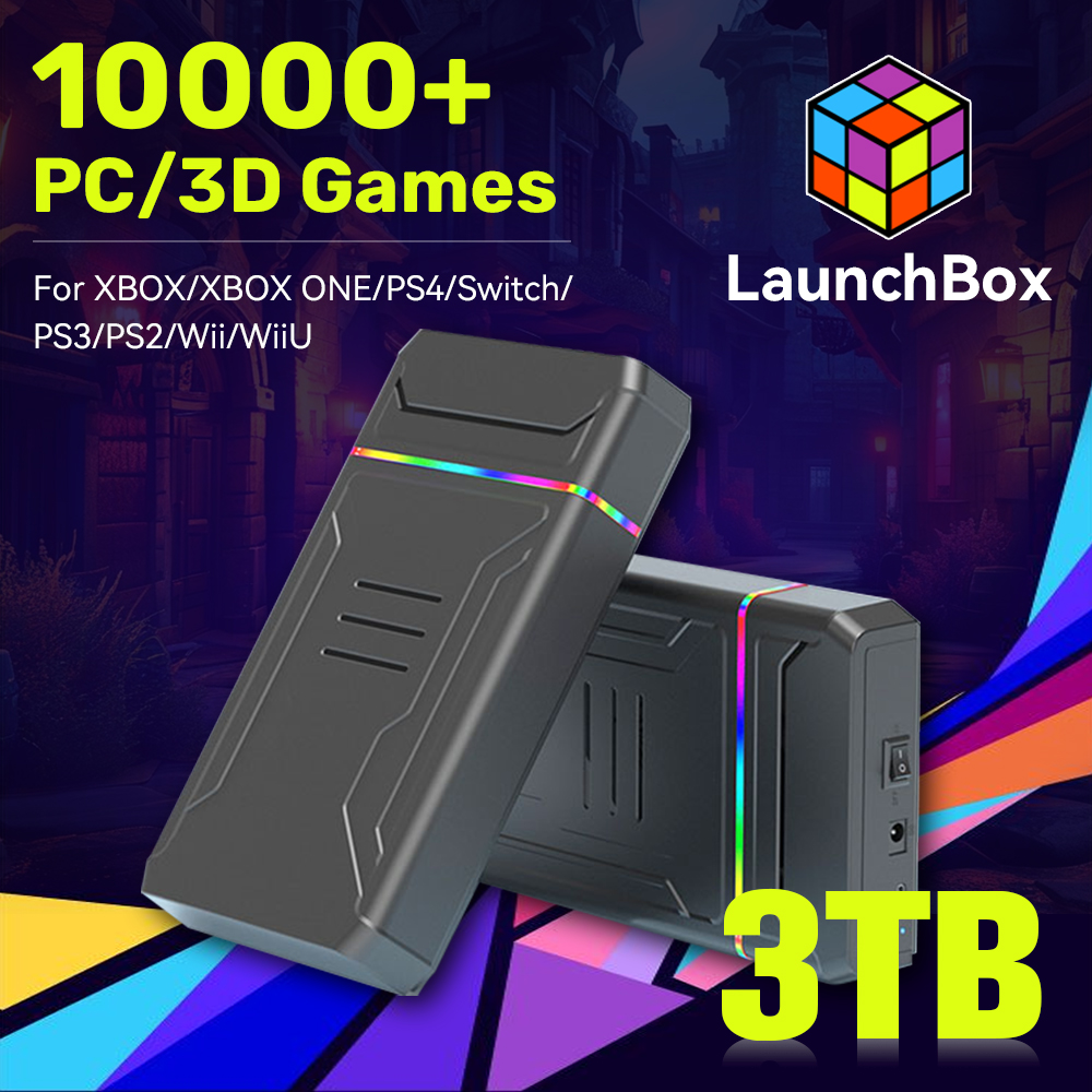 JMachen Launchbox 3TB Gaming H - Retro Gaming Hdd ulasan dan harga