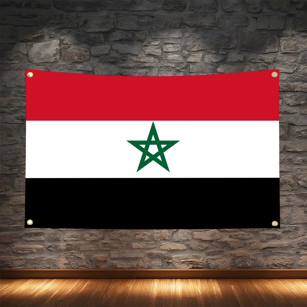 1PC Classic Morocco Flags Retr - Retro Gaming Banner ulasan dan harga