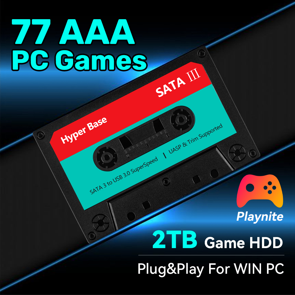 2TB Game Hard Drive With 77 PC - Retro Gaming Hdd ulasan dan harga