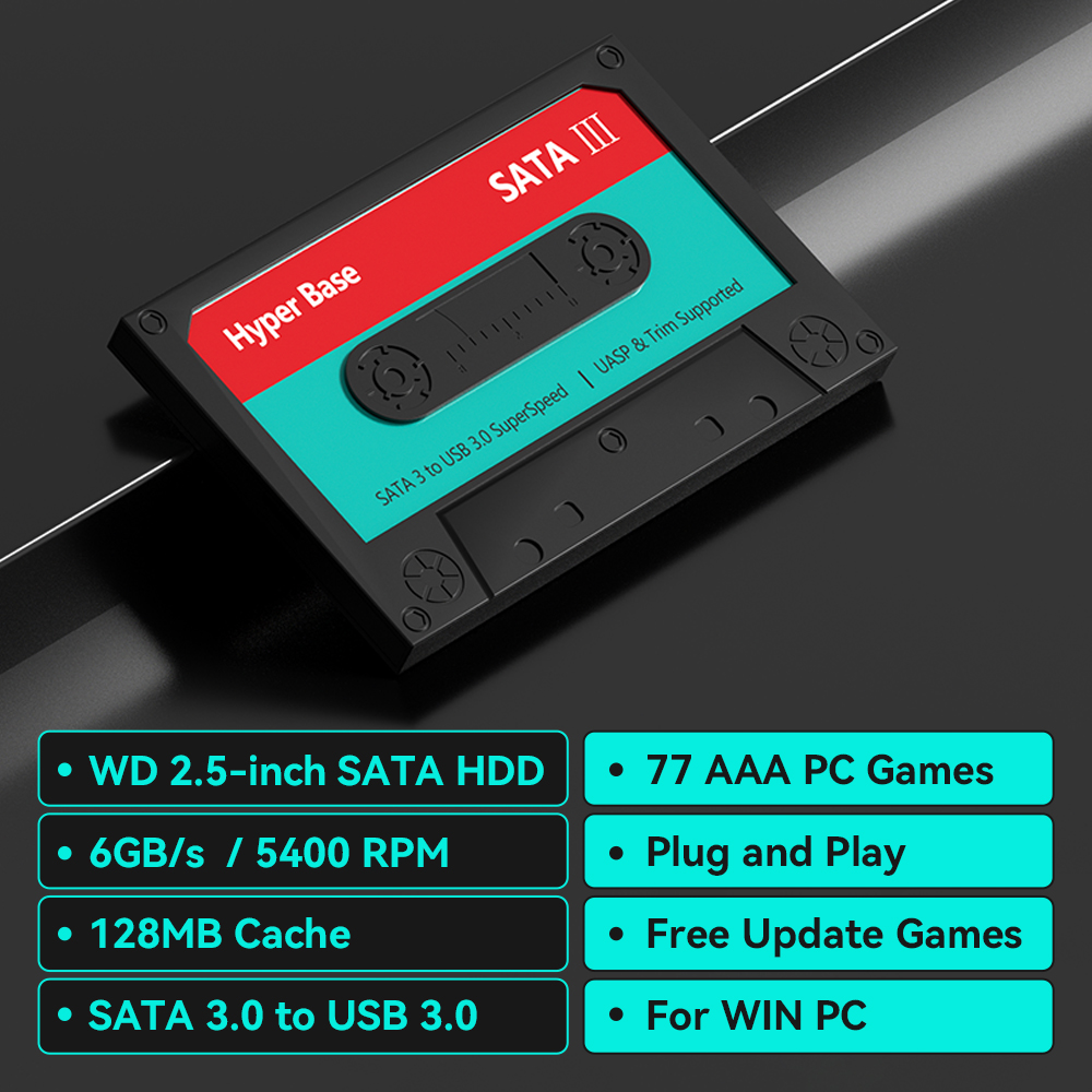 2TB Game Hard Drive With 77 PC - Retro Gaming Hdd ulasan dan harga