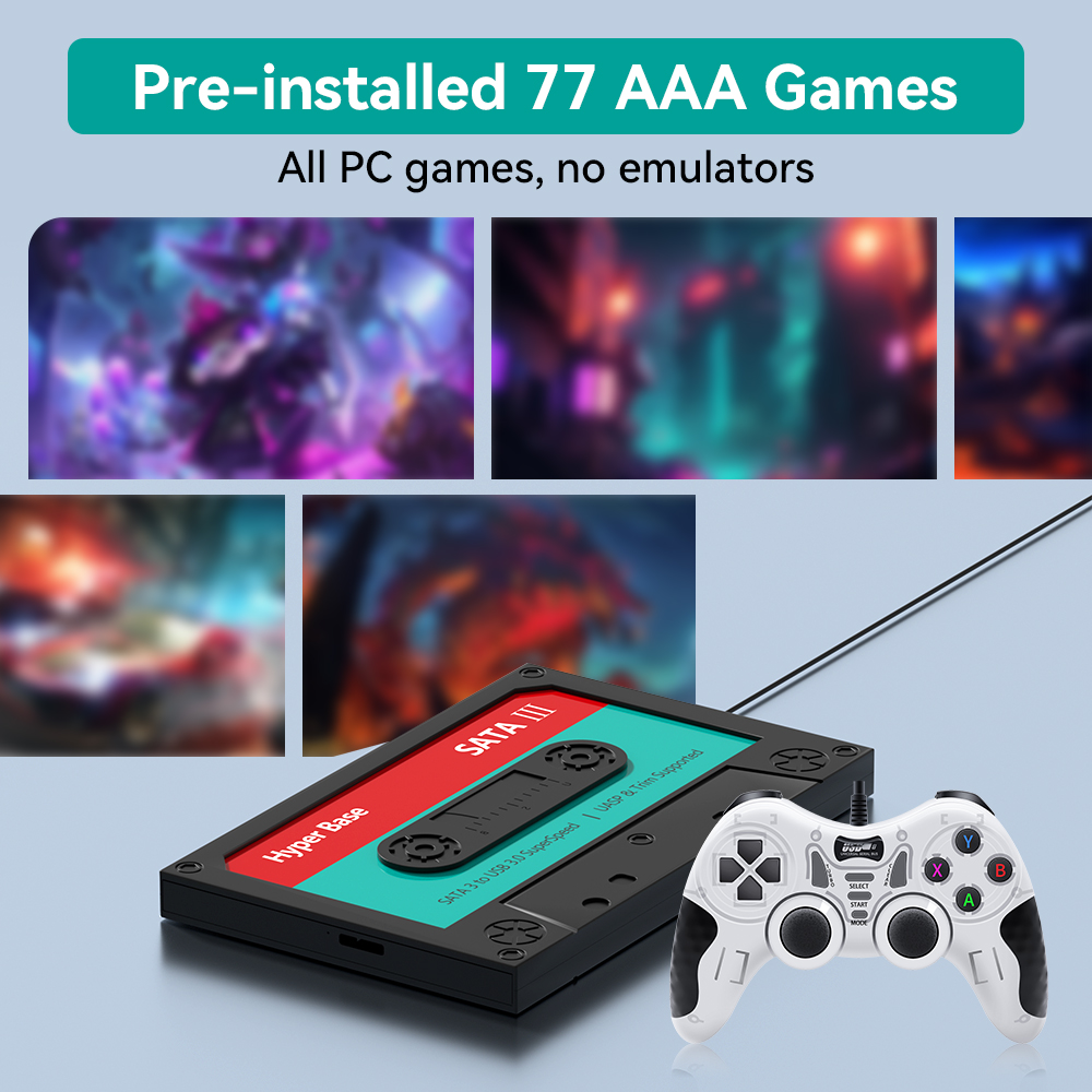 2TB Game Hard Drive With 77 PC - Retro Gaming Hdd ulasan dan harga
