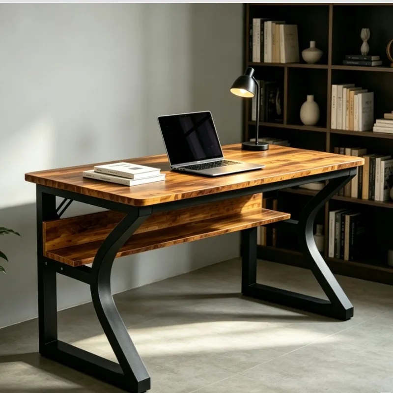 Retro Wrought Iron Computer De - Retro Gaming Table ulasan dan harga