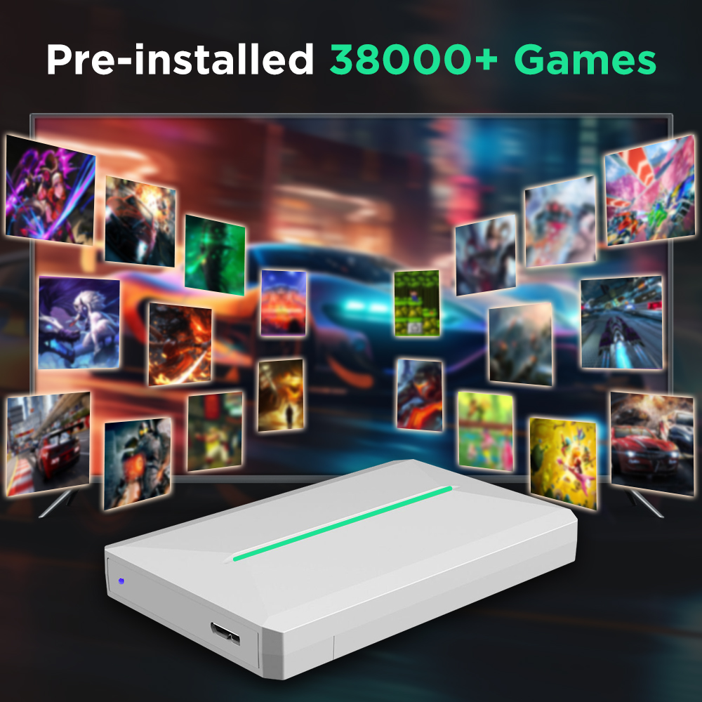 Hyper Base PR500GB Game Consol - Retro Gaming Hdd ulasan dan harga