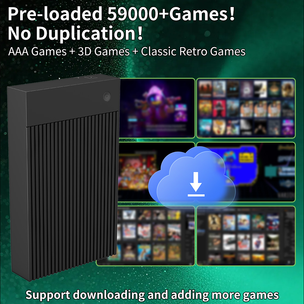 Hyper Base MIX 4T Retro HDD 59 - Retro Gaming Hdd ulasan dan harga