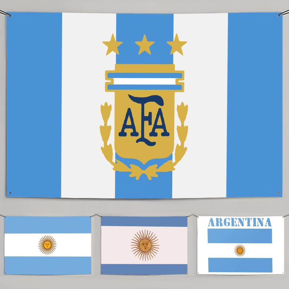 1PC Famous Argentina Flags Ret - Retro Gaming Banner ulasan dan harga