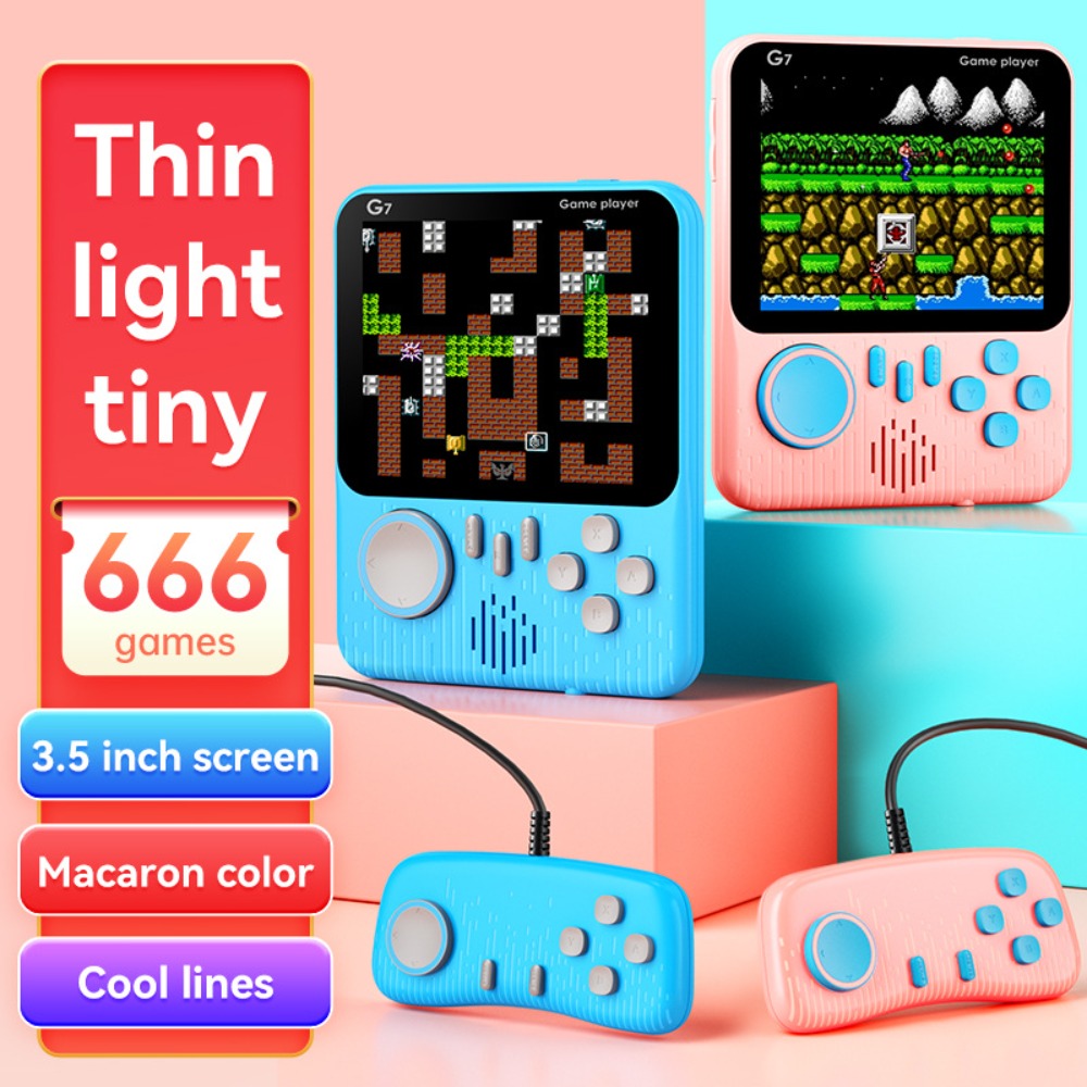 G7 Retro Handheld Game Console - Retro Gaming Cable ulasan dan harga