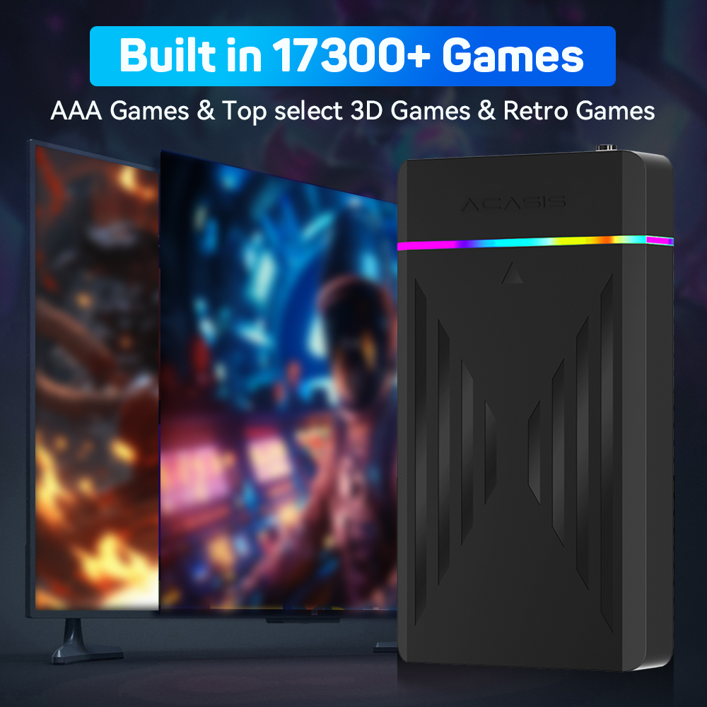 3TB Portable Gaming HDD Launch - Retro Gaming Table ulasan dan harga